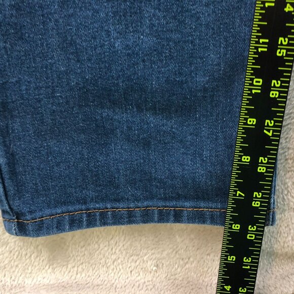 Levi's Men's Jeans Size 38x32 514 Straight Classic Blue Denim Casual Pockets - Picture 3 of 15
